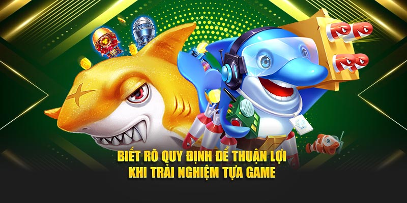 Biết rõ quy định để thuận lợi khi trải nghiệm tựa game