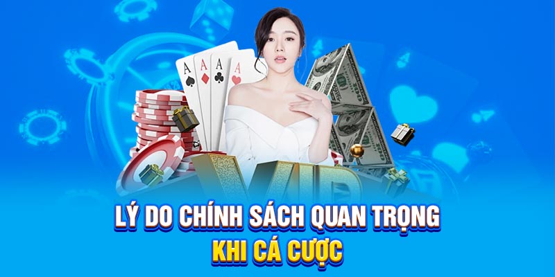 Lý do khiến chính sách trở nên quan trọng với thành viên cá cược